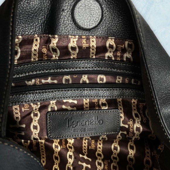 TIGNANELLO pebbled leather hobo bag - Picture 5 of 7